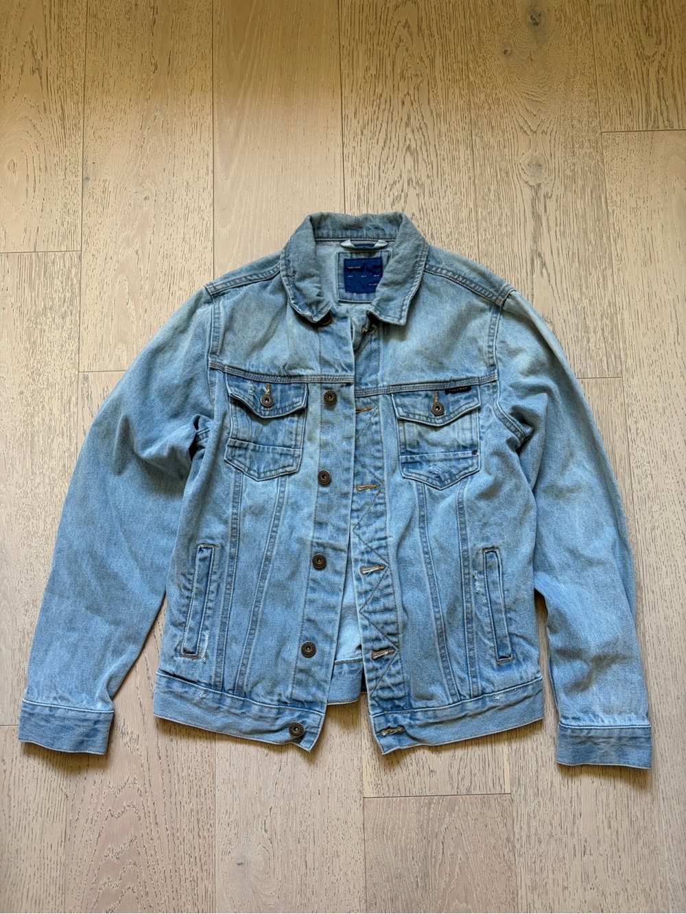 Zara Light Blue Denim Jacket